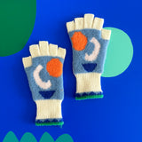 Bloc Fingerless Gloves