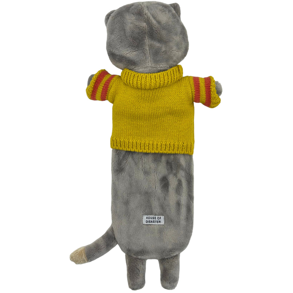 Hot Water Bottle Cat In Jumper