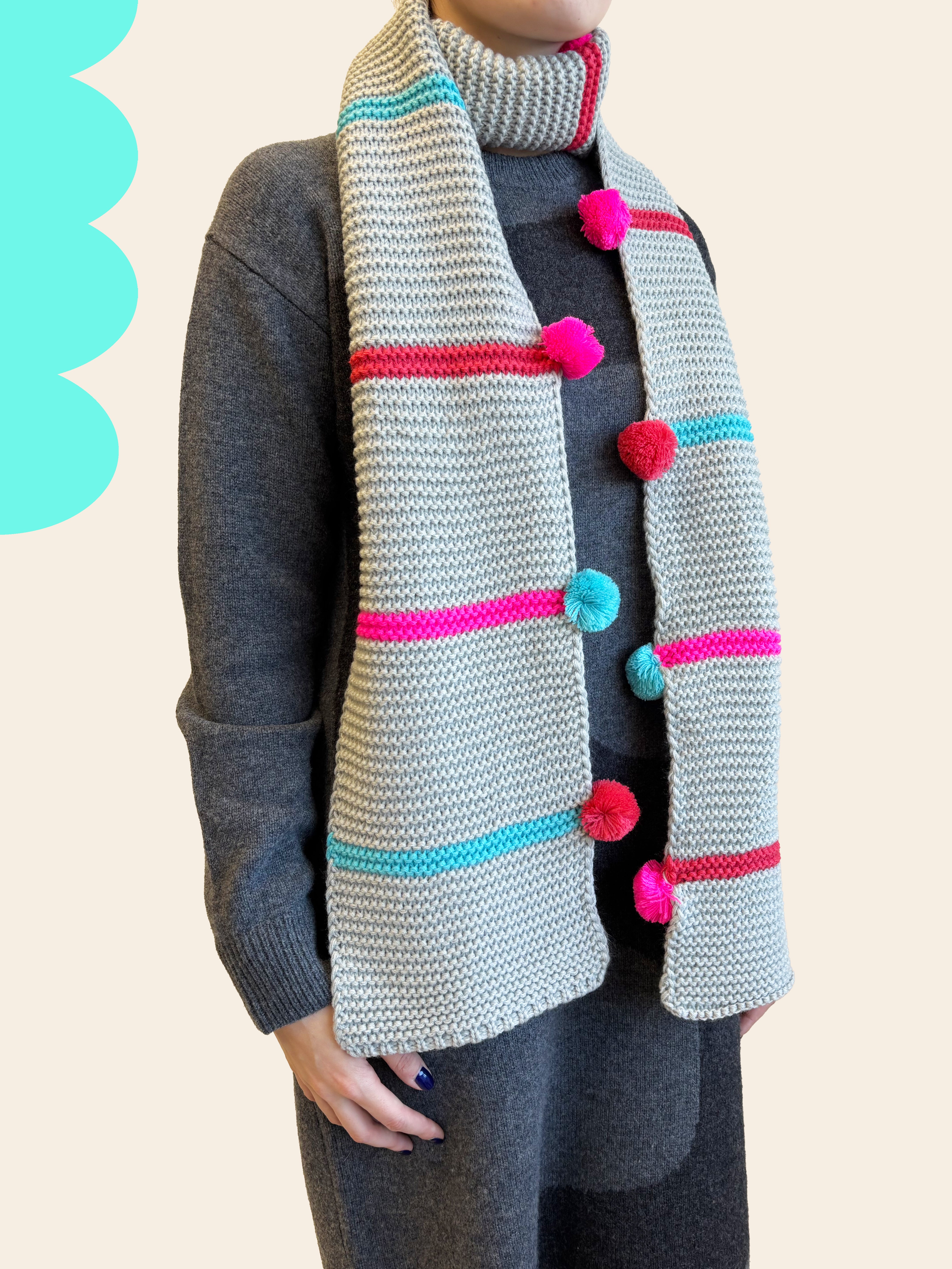 Loop Neon Scarf