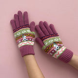 Moomin Snorkmaiden Fair Isle Gloves