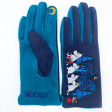 Moomin Blue Forest Gloves