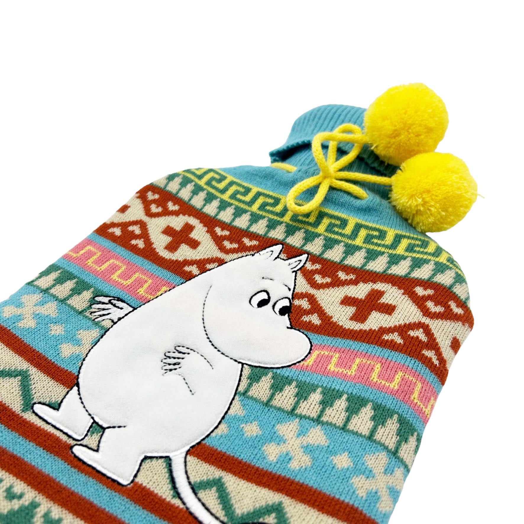 Moomin Fair Isle Hot Water Bottle