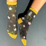 Moomin Star Glitter Socks