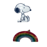 Peanuts Rainbow Snoopy Hairclips