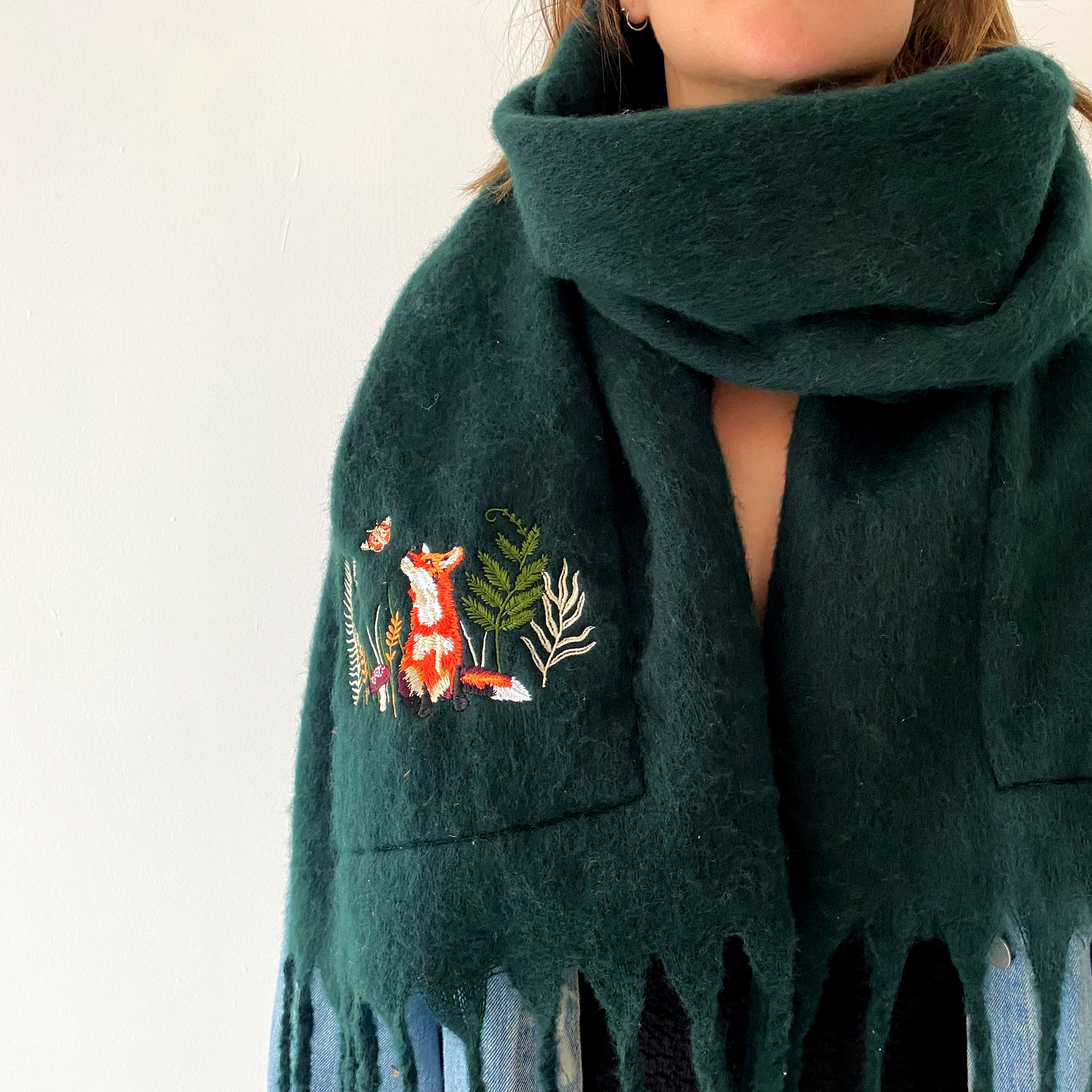 Secret Garden Fox Scarf