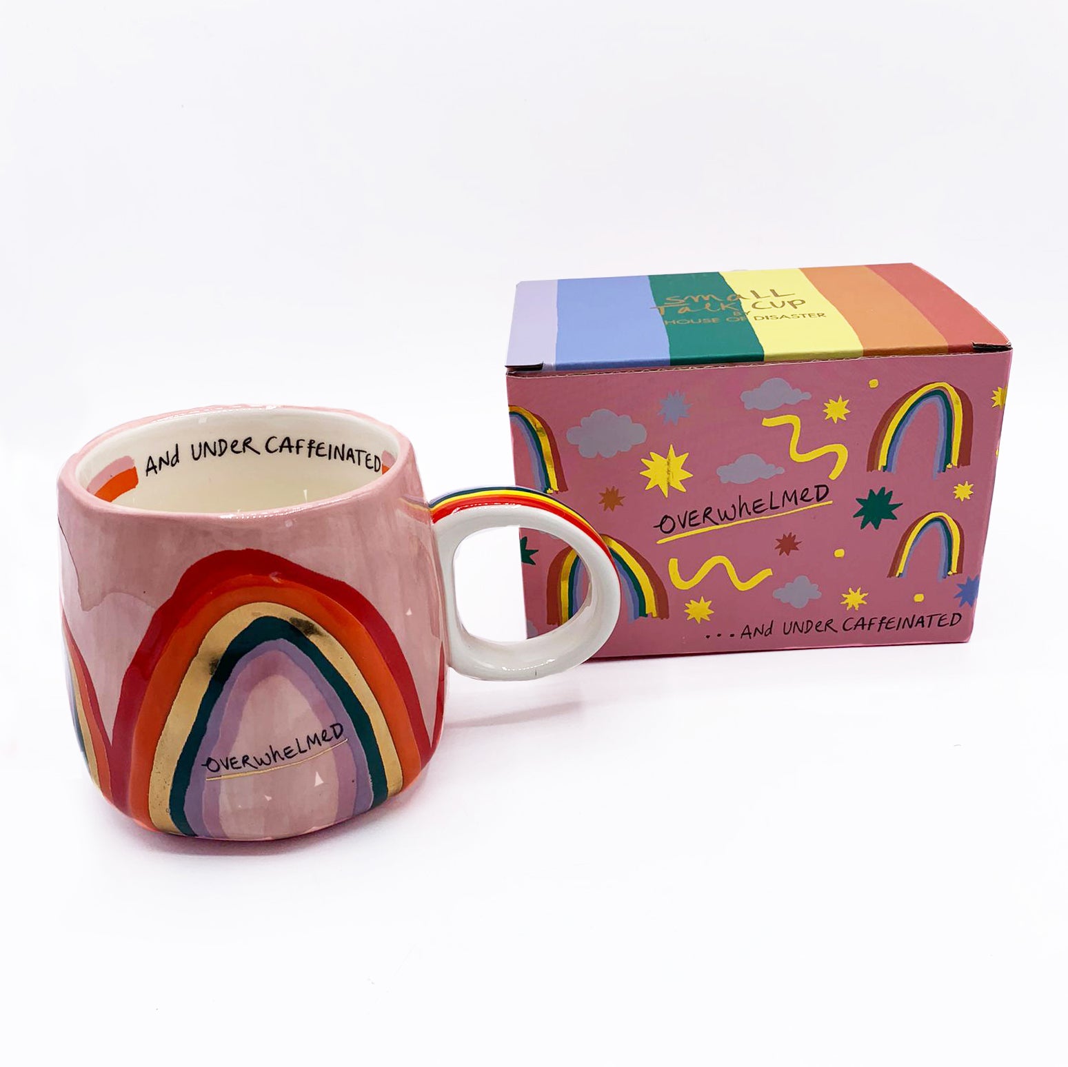 Small Talk 'Overwhelmed' Cup