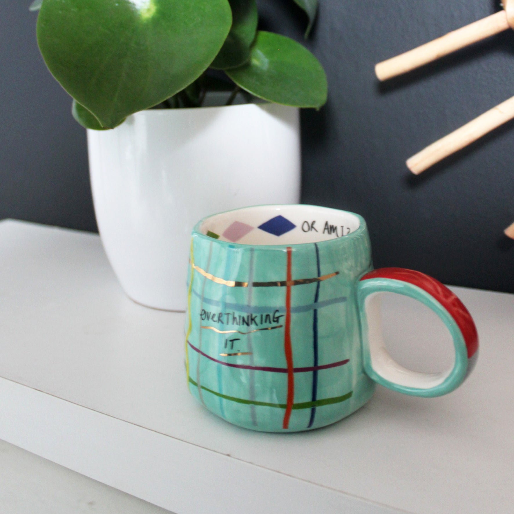 Small Talk 'Overthinking It' Cup