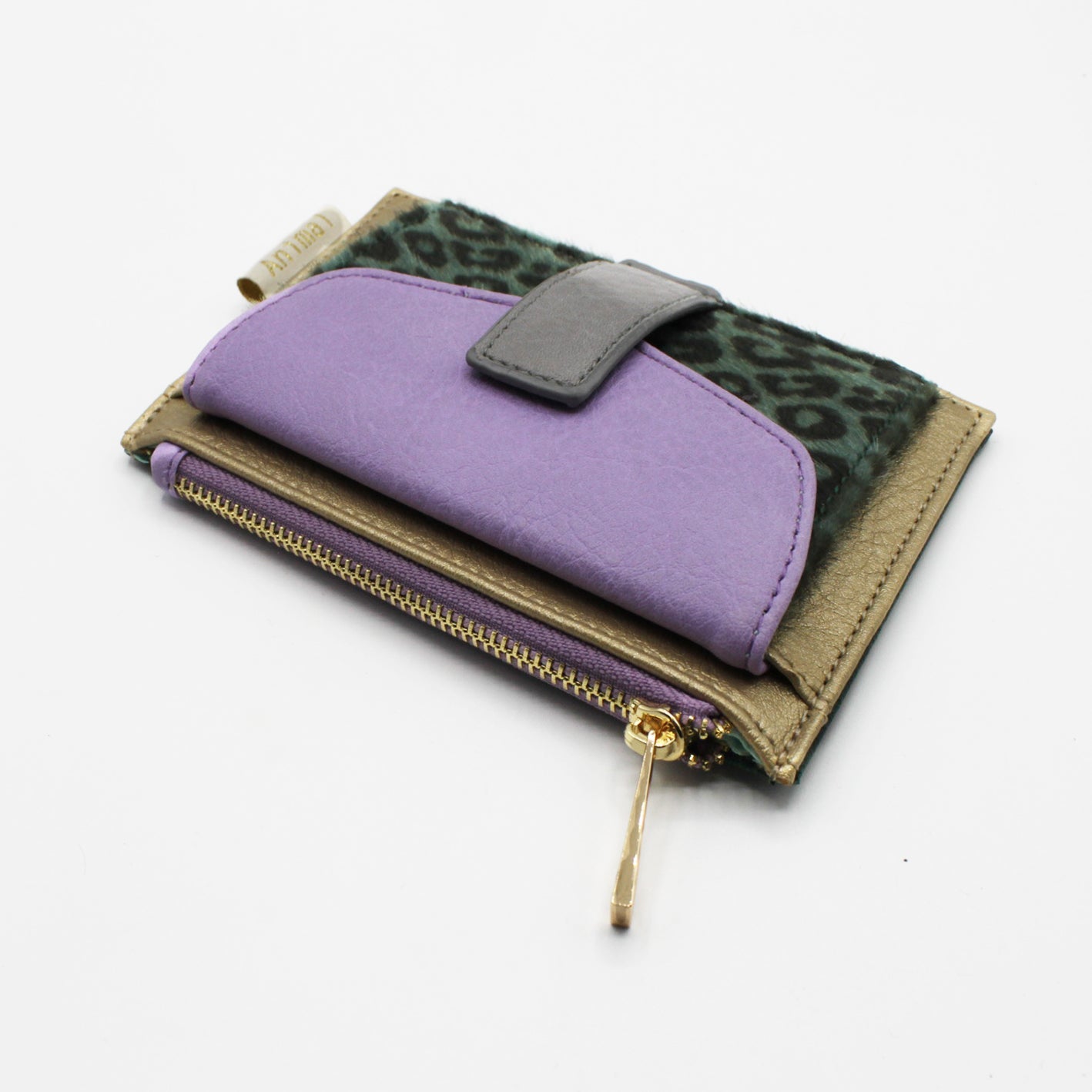 Animal Print Lilac Purse - House of Disaster