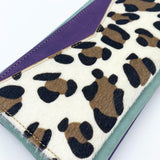 Animal Print Purple Leopard Wallet - House of Disaster