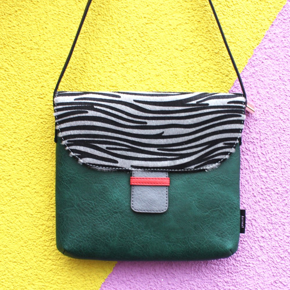 Animal Zebra Print Mini Bag - House of Disaster