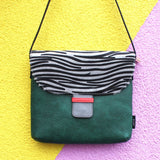 Animal Zebra Print Mini Bag - House of Disaster