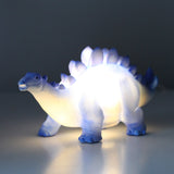 Blue Stegosaurus Mini Led Lamp - House of Disaster