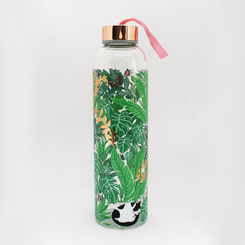 Boulevard Greenhouse Glass Water Bottle - House of Disaster