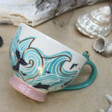 By The Sea Storm Tea Cup - House of Disaster