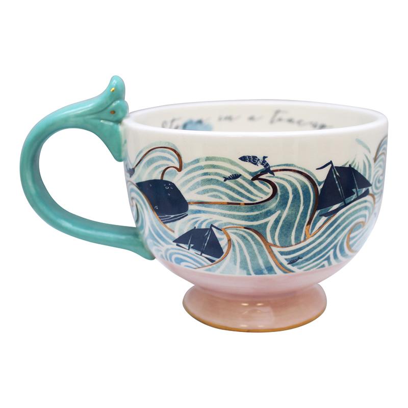 By The Sea Storm Tea Cup - House of Disaster