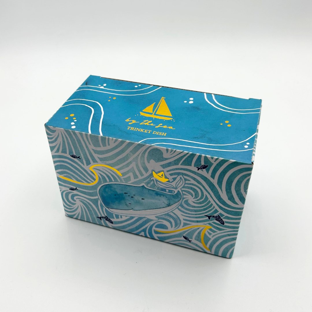 By The Sea Whale Dish With Gift Box - House of Disaster