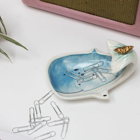 By The Sea Whale Dish With Gift Box - House of Disaster