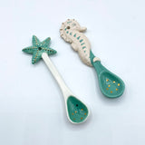 Coral Seahorse and Starfish Spoon Set - House of Disaster