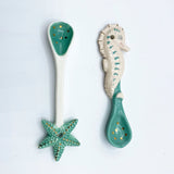 Coral Seahorse and Starfish Spoon Set - House of Disaster