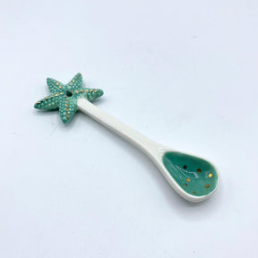 Coral Seahorse and Starfish Spoon Set - House of Disaster