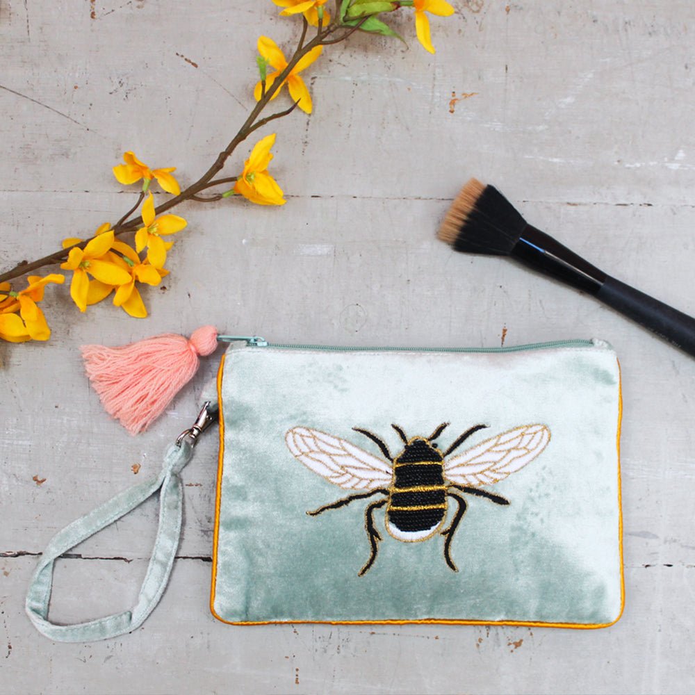 Eden Pouch With Bee Design - House of Disaster