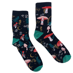 Forage Black Socks - House of Disaster