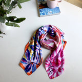 Frida Kahlo Square Fruit Scarf - House of Disaster