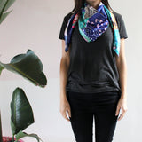 Frida Kahlo Square Tropical Scarf - House of Disaster