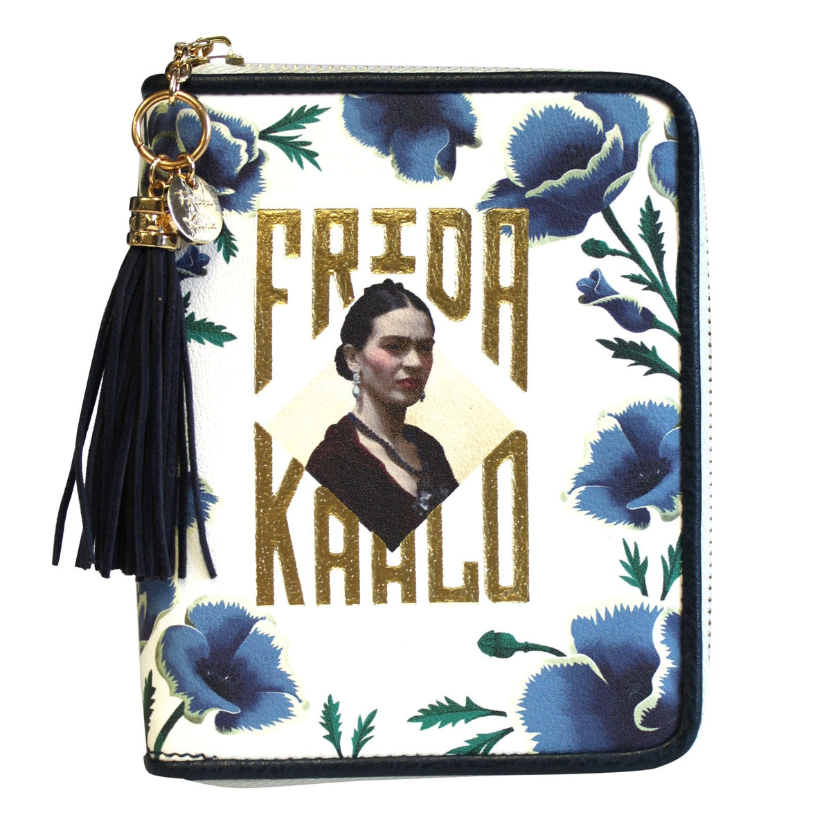 Frida Kahlo Wallet Blue - House of Disaster