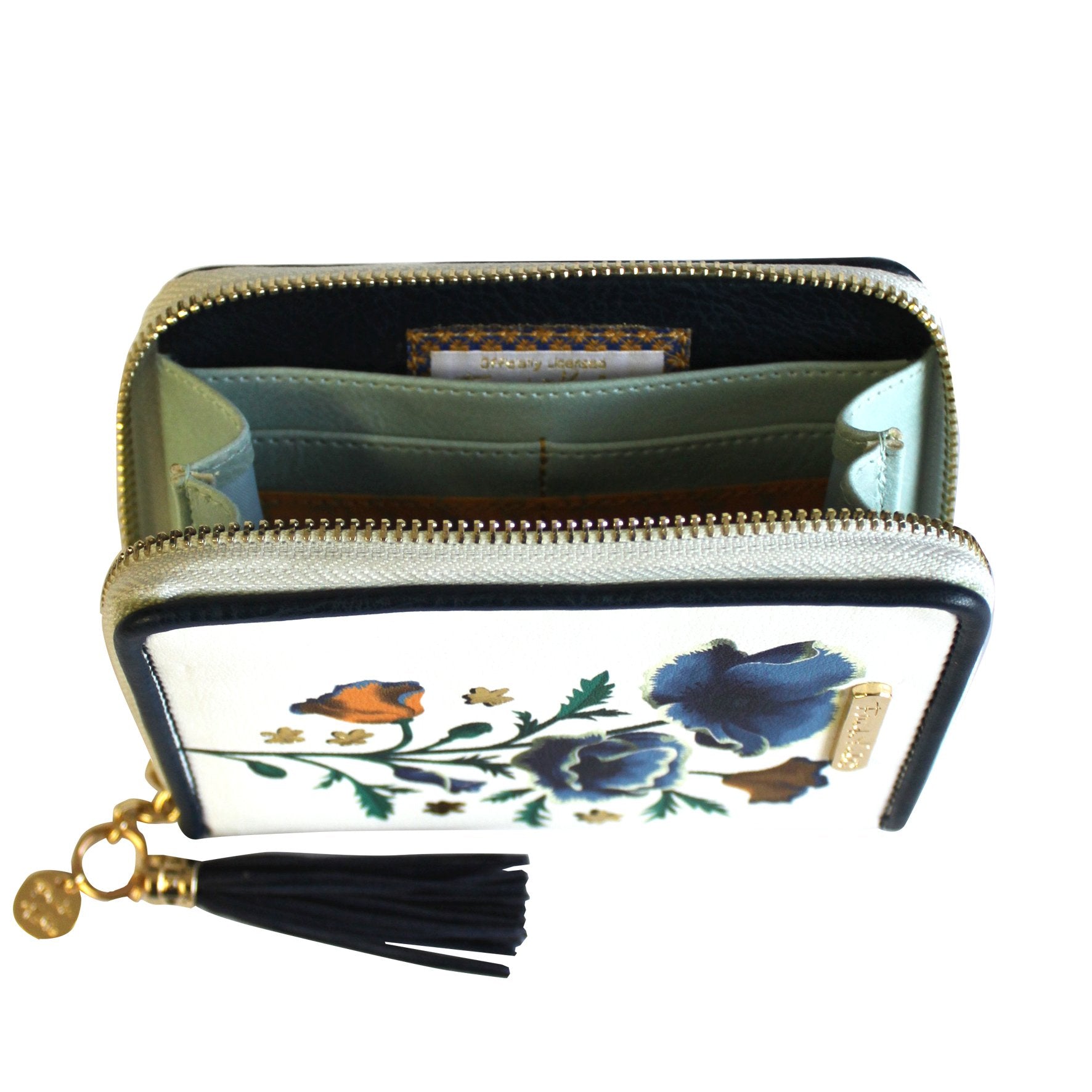 Frida Kahlo Wallet Blue - House of Disaster