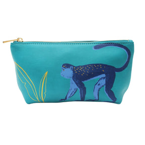 Heritage And Harlequin Monkey Make Up Bag - House of Disaster