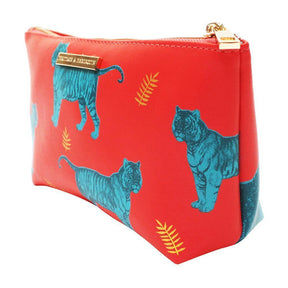 Heritage And Harlequin Tiger Make Up Bag - House of Disaster