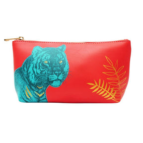 Heritage And Harlequin Tiger Make Up Bag - House of Disaster