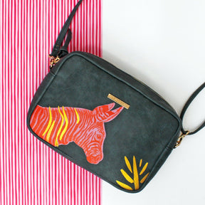 Heritage & Harlequin Zebra Mini Bag - House of Disaster