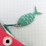 Little Arc Fish Shaped Coin Pouch - House of Disaster