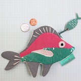 Little Arc Fish Shaped Coin Pouch - House of Disaster