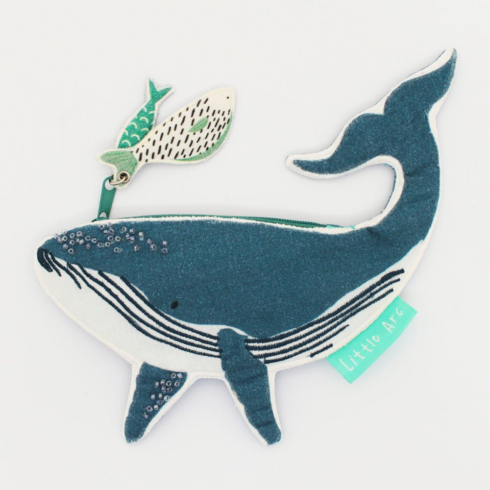 Little Arc Whale Shaped Coin Pouch - House of Disaster