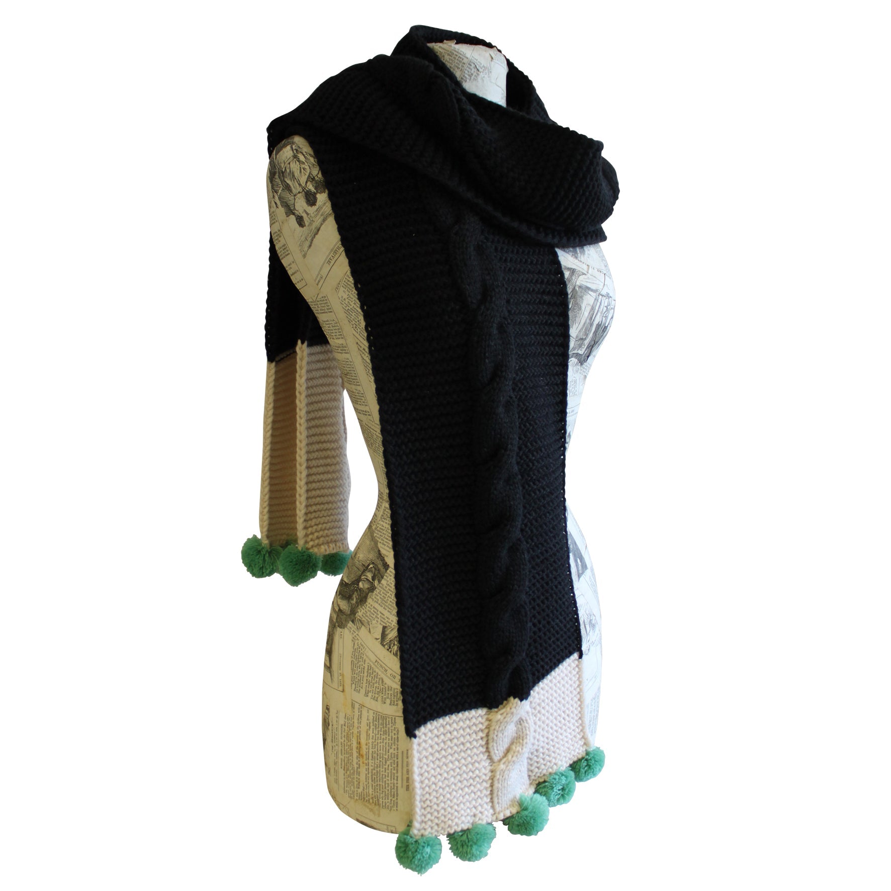 Loop Black Scarf - House of Disaster