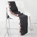 Loop Dark Grey Scarf - House of Disaster