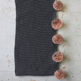 Loop Dark Grey Scarf - House of Disaster