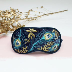 Luxe Peacock Eye Mask - House of Disaster