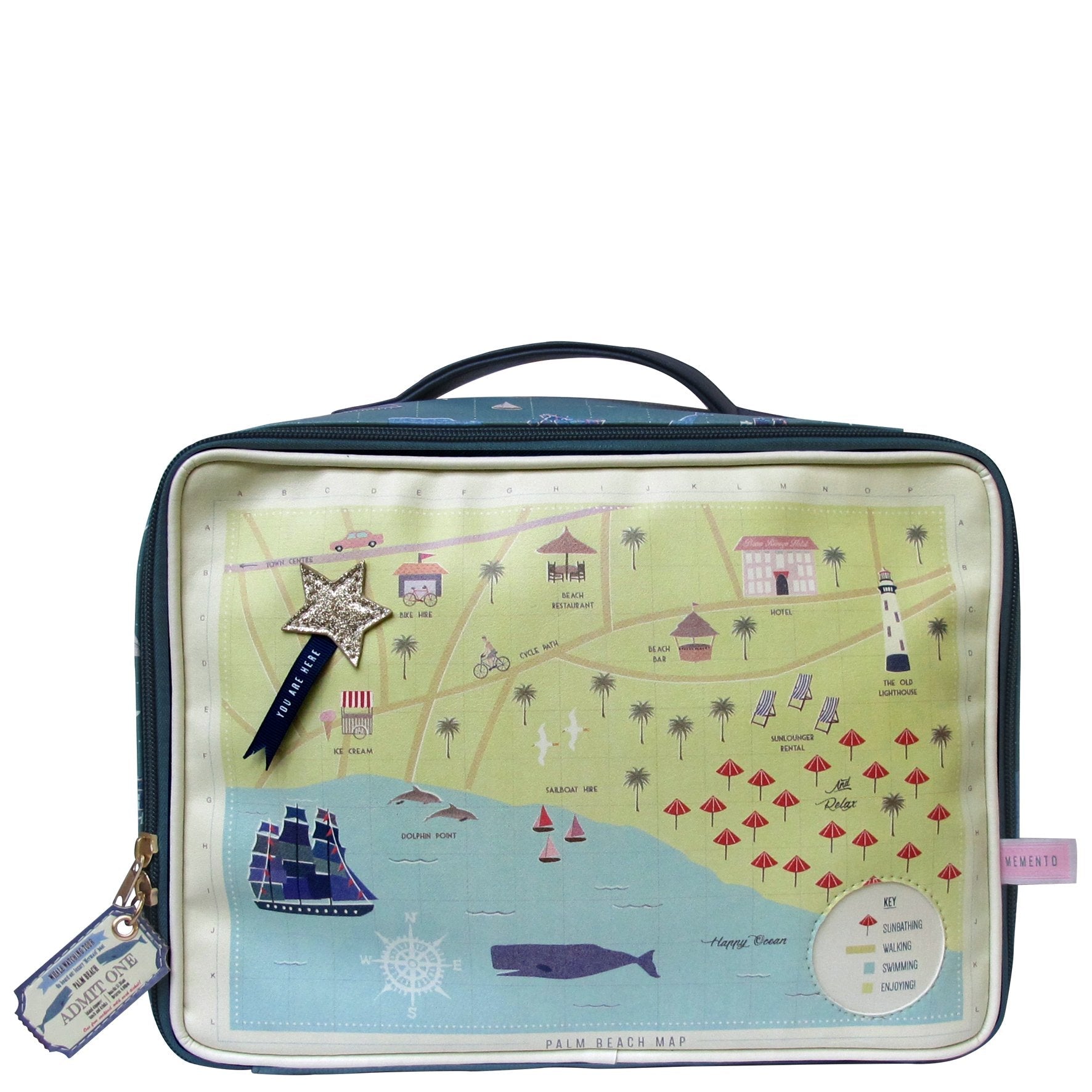 Memento "Beach" Vanity Case - House of Disaster