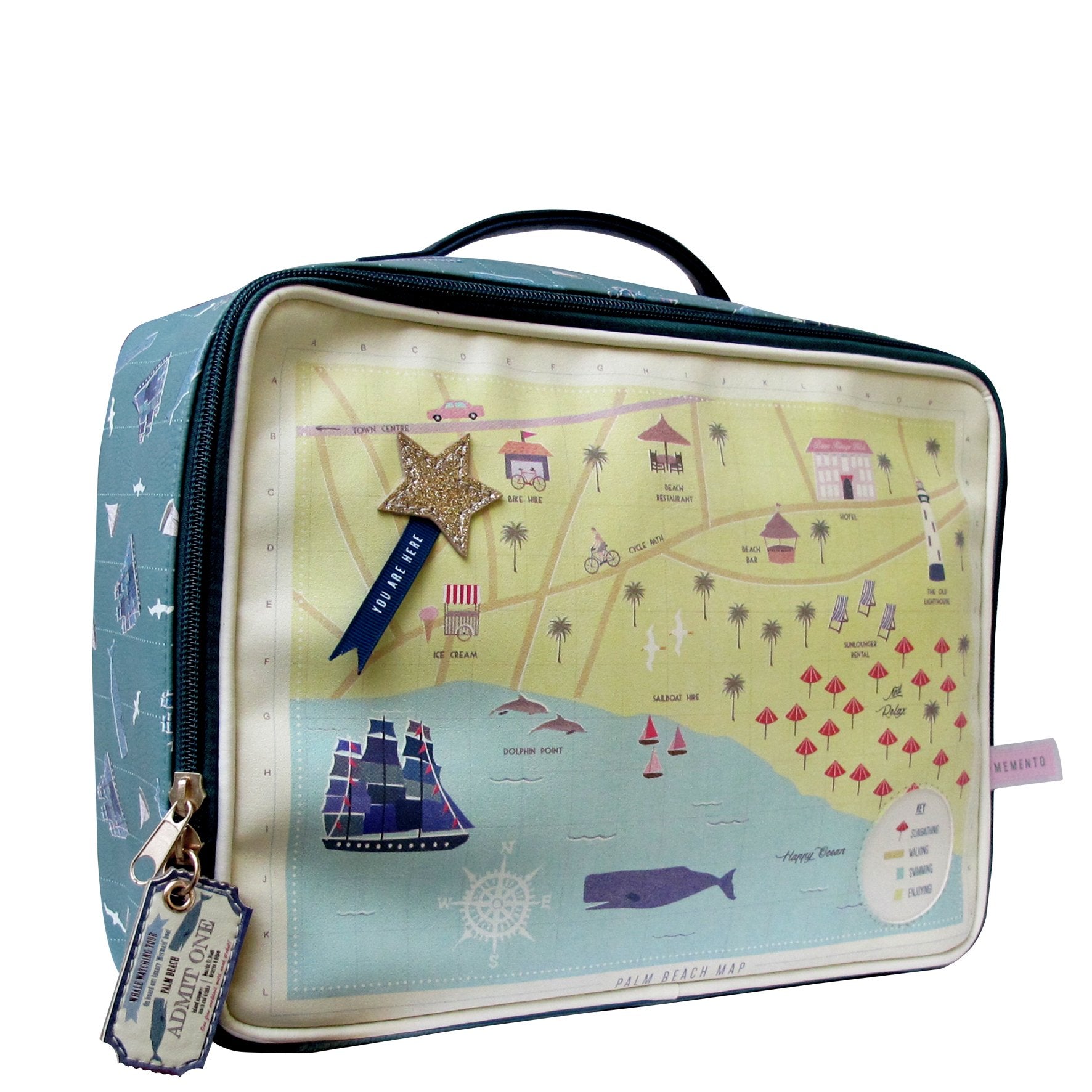 Memento "Beach" Vanity Case - House of Disaster