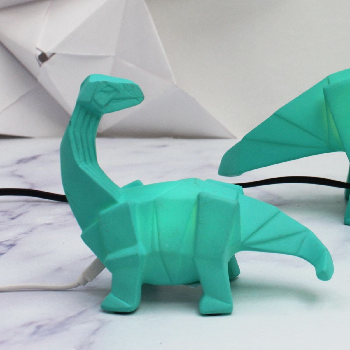 Mini Led Lamp Dinosaur Green - House of Disaster