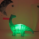 Mini Led Lamp Dinosaur Green - House of Disaster