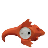 Mini Led Lamp Dinosaur Orange - House of Disaster