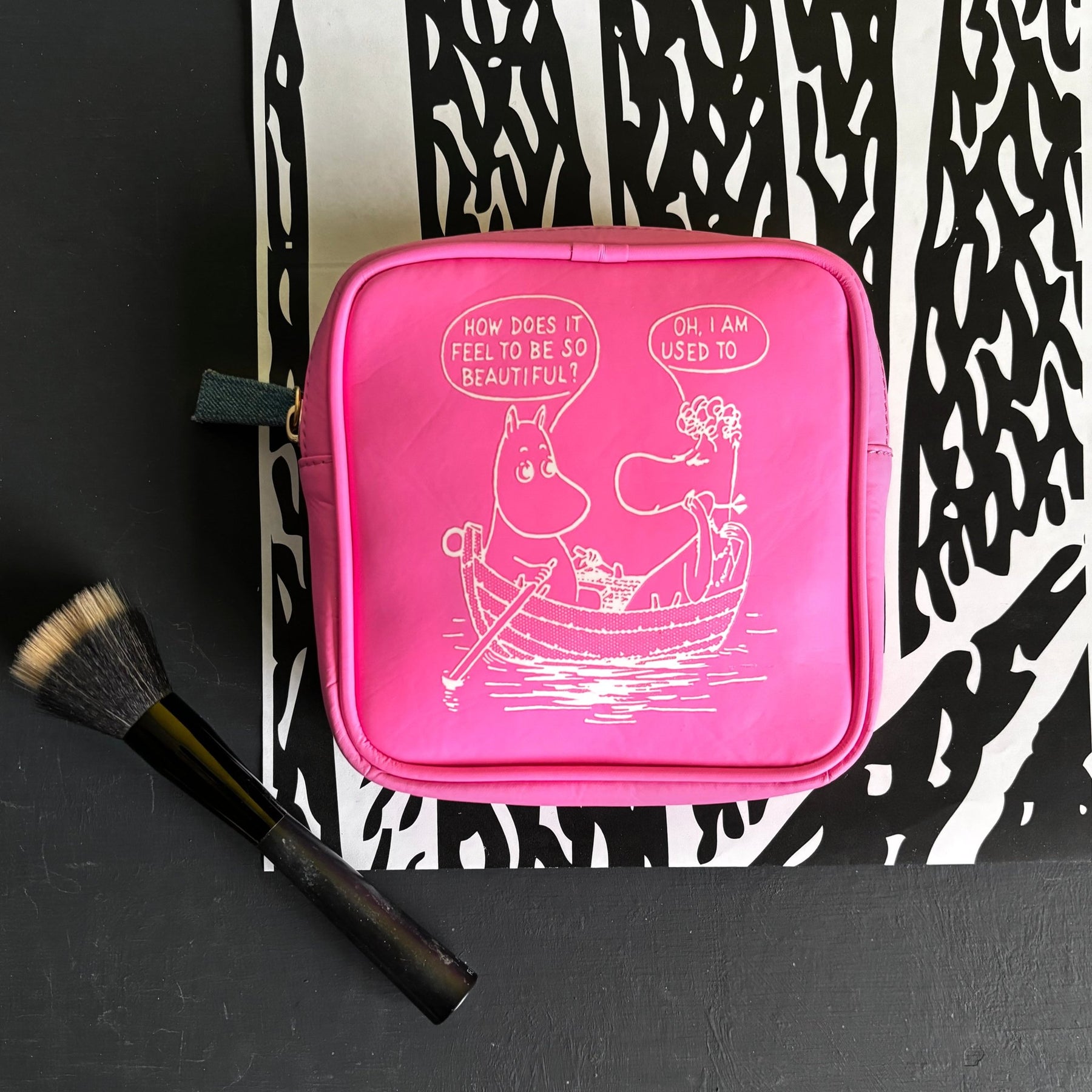 Moomin 'Beautiful' Makeup Bag - House of Disaster