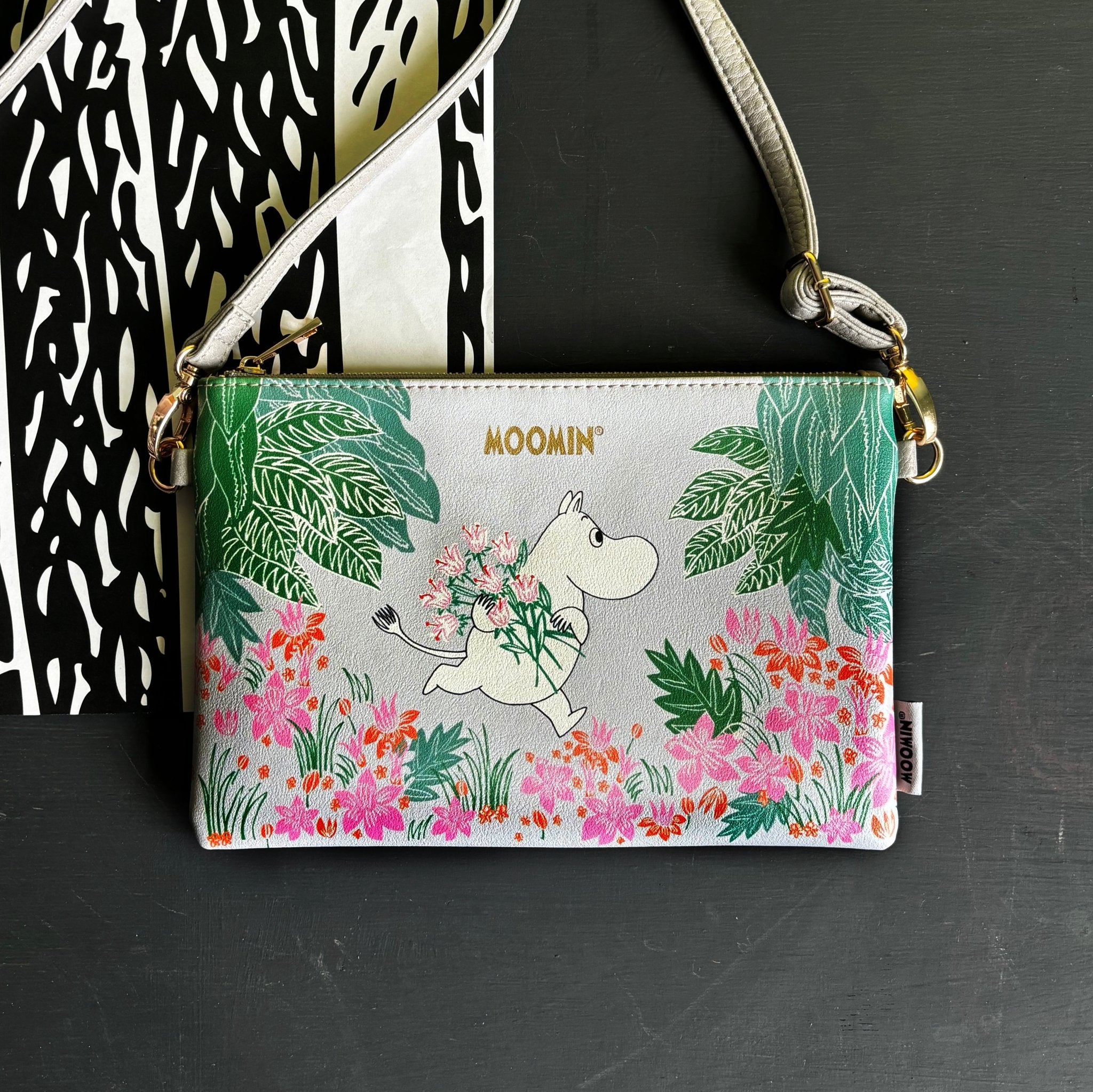 Moomin Floral Crossbody Bag - House of Disaster