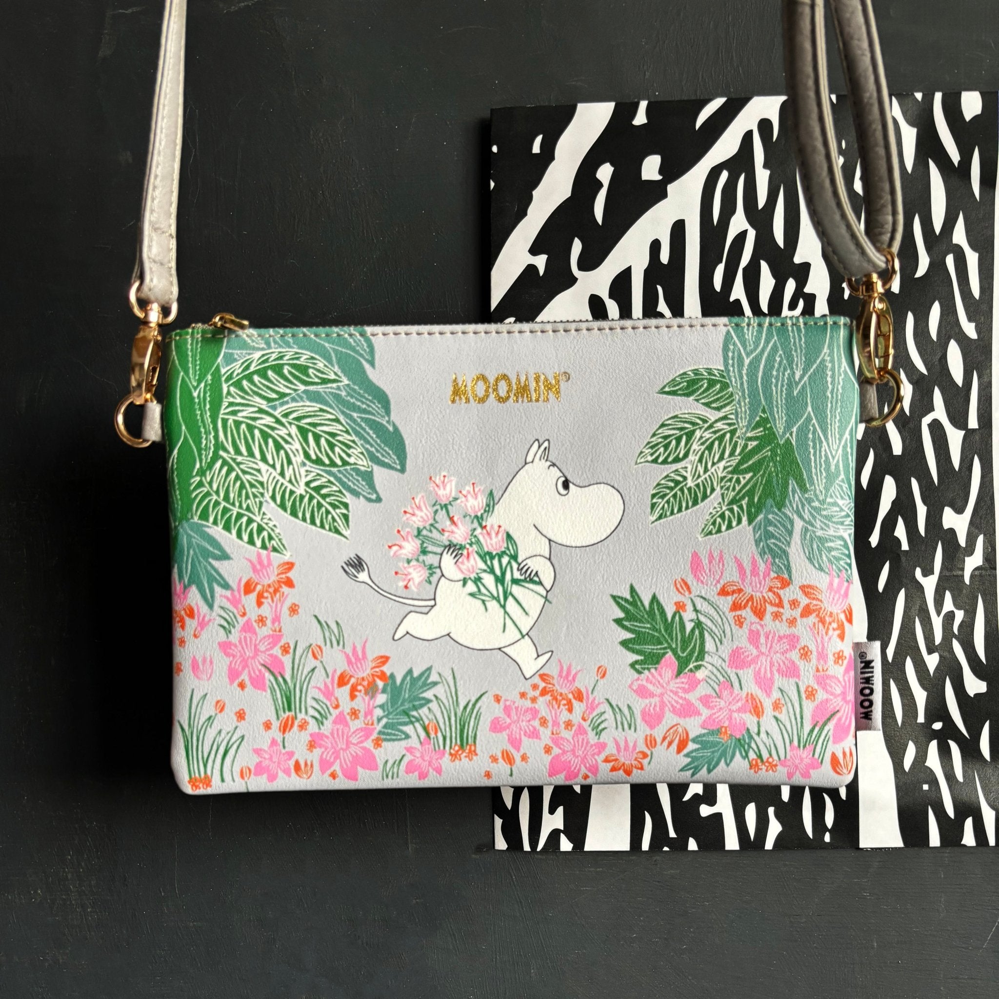 Moomin Floral Crossbody Bag - House of Disaster