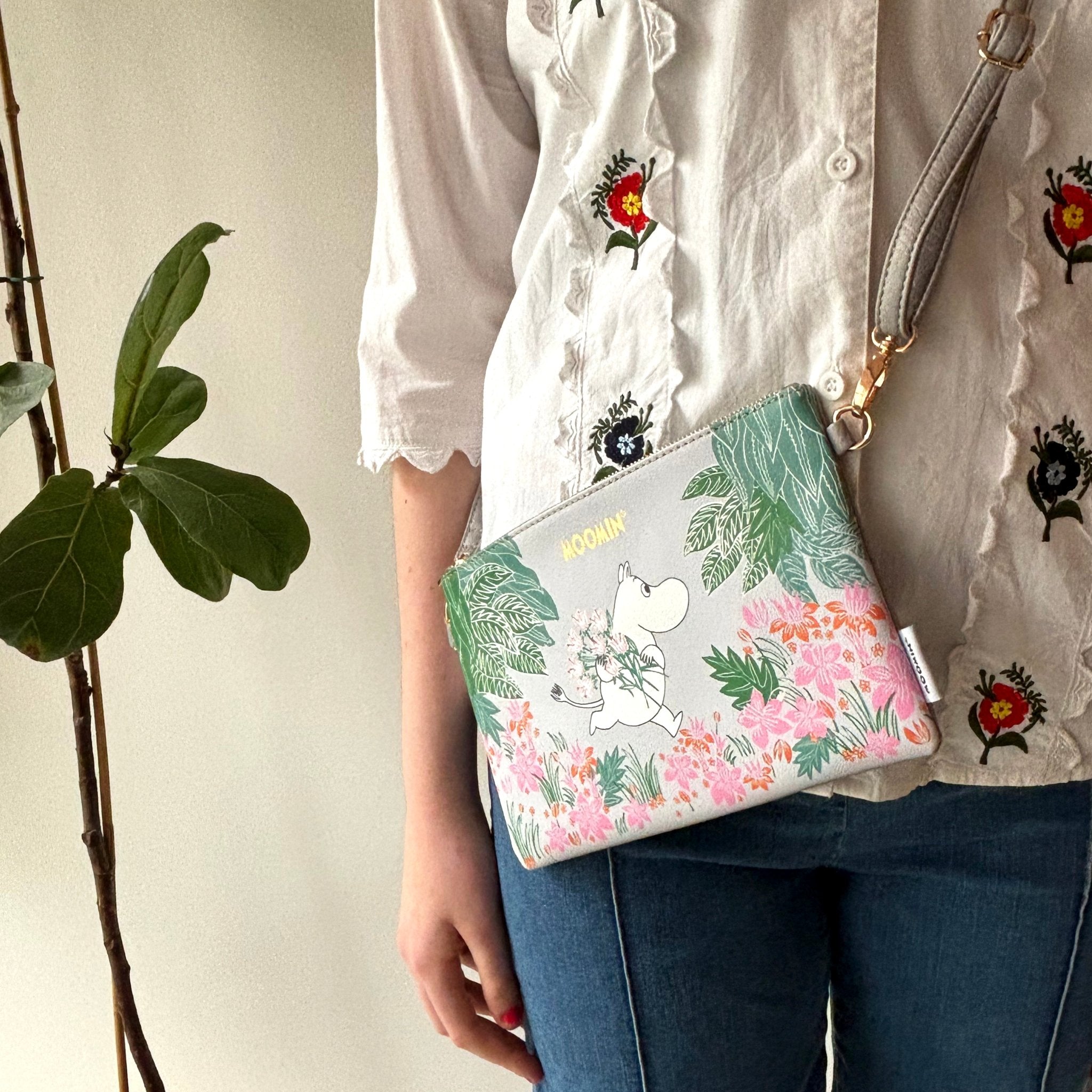 Moomin Floral Crossbody Bag - House of Disaster